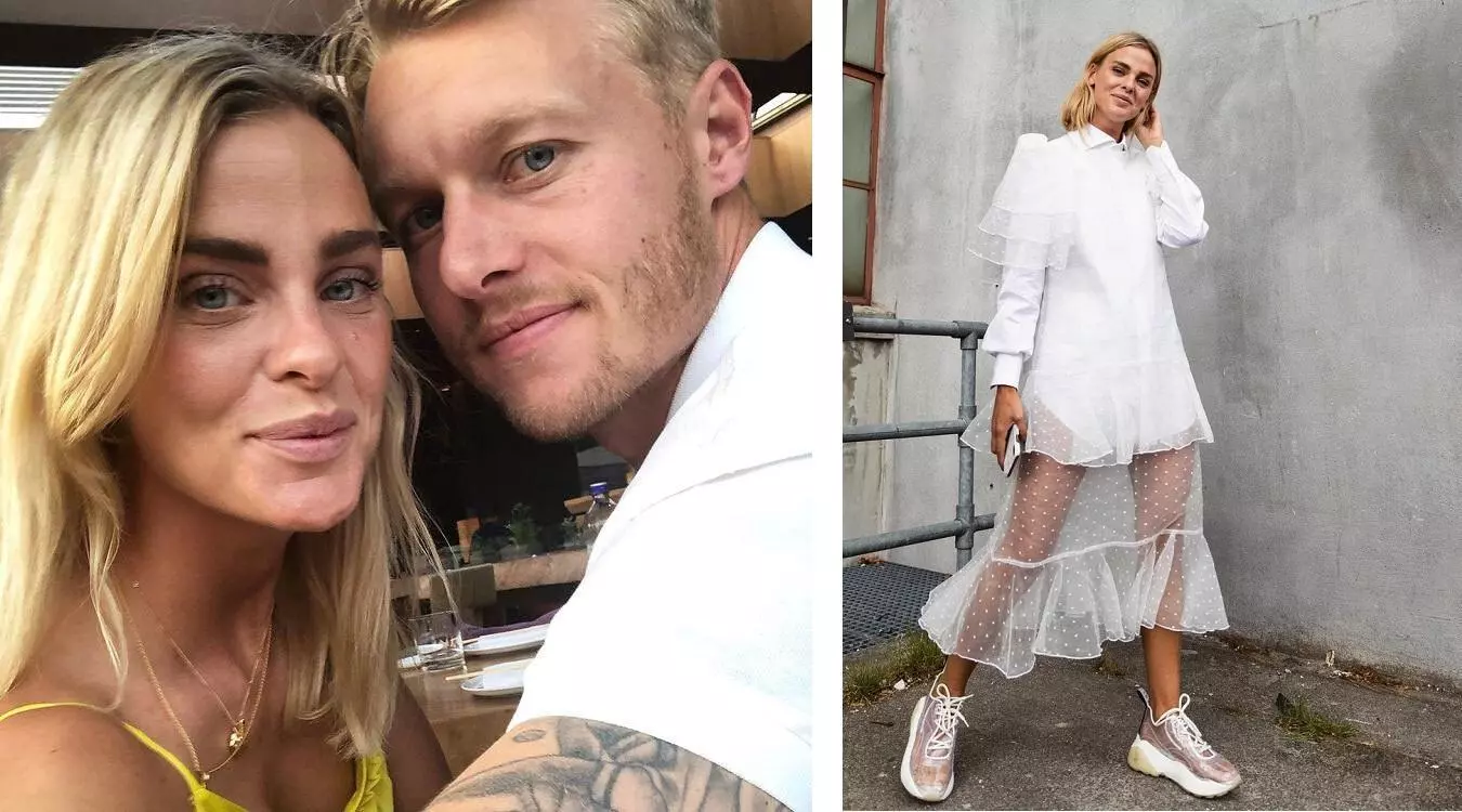 Vẻ đẹp của Elina Gollert - Người vợ tài năng của cầu thủ Simon Kjaer