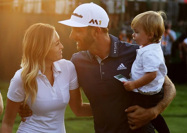 Gia đình là nơi giúp Dustin Johnson được cháy hết mình với đam mê