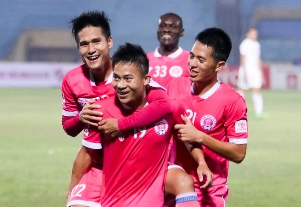 CLB Hà Nội, tiền thân của Sài Gòn FC thời kỳ còn thi đấu tại giải bóng đá Hạng nhất Quốc gia