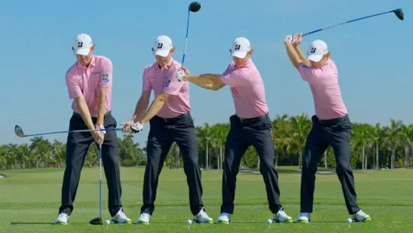 Các bước khi swing bóng trong golf