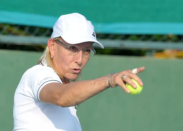Martina Navratilova là một trong các tay vợt nữ xuất sắc nhất