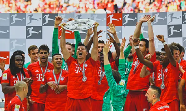 Bayern Munich vô địch lần thứ 5 liên tiếp ở Bundesliga mùa 2016-2017