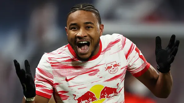Nkunku dẫn đầu danh sách sau 15 lượt trận ở Bundesliga 2022-2023 với 12 bàn