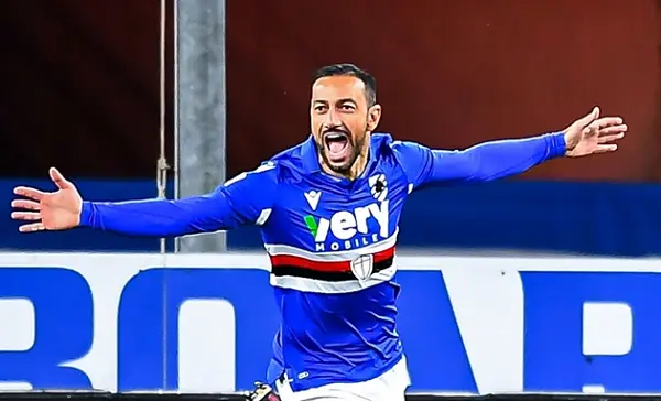 Fabio Quagliarella ghi được 26 bàn/ 38 trận tại Serie A mùa 2018-2019
